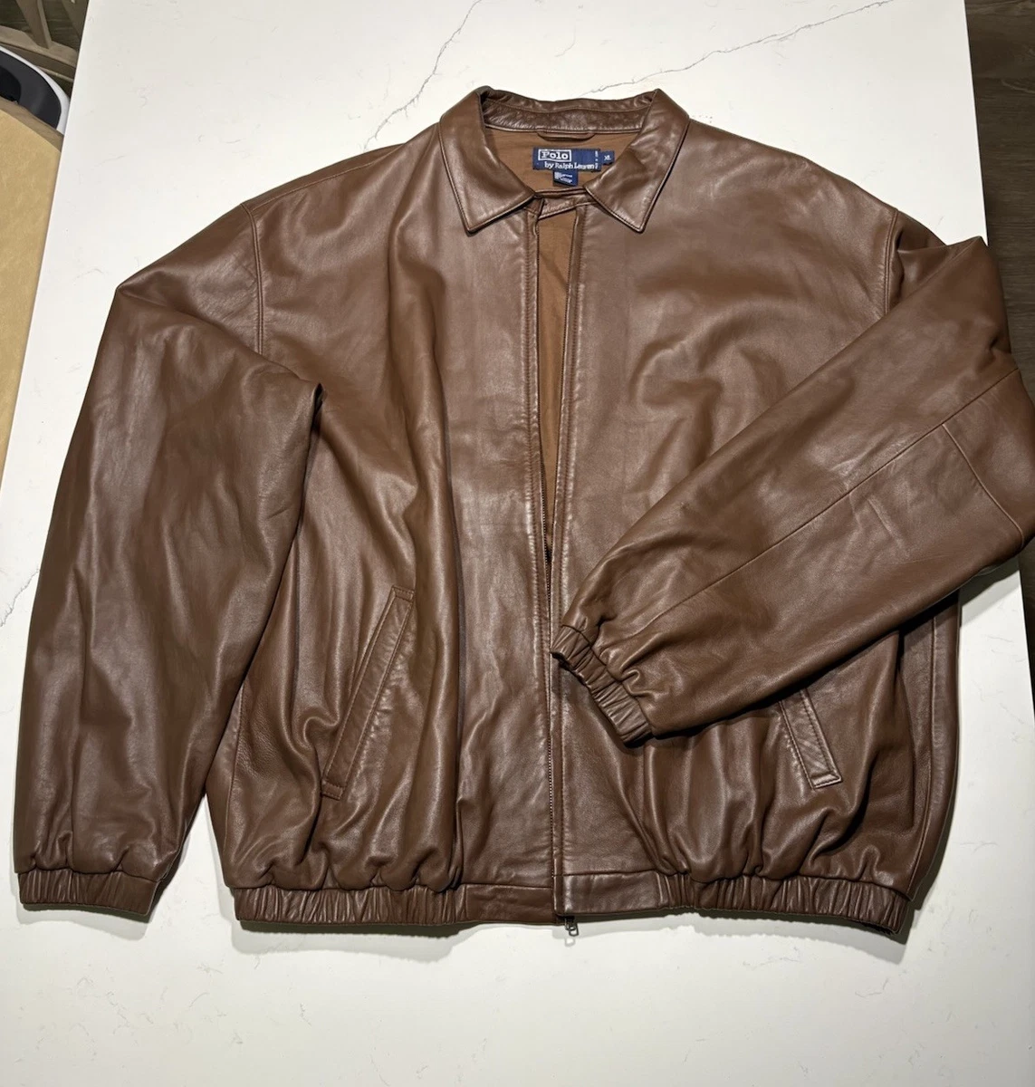 Polo Ralph Lauren Regular Size XL Leather Outer Shell Coats