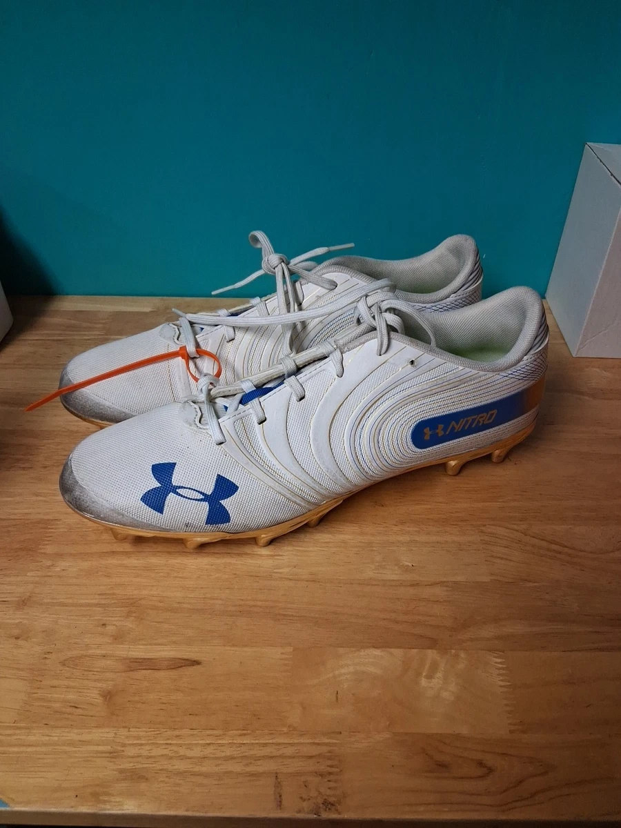 Under Armour UA Nitro スパイク US 13 Preços baixos em Ouro dos EUA Under Armour 13 Chuteiras e Tênis de