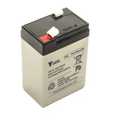 Yuasa Yucel Y4-6 6v 4ah Rechargeable Battery VLRA AGM No Spill Aroma 3-FM-4 6V