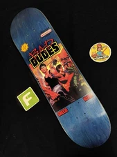 RARE Jim Greco Bad Dudes Hookups Skateboard Deck Jeremy Klein Jk Industries
