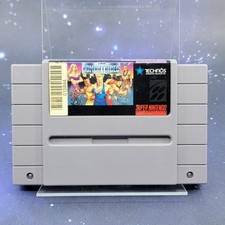 The Combatribes SNES Super Nintendo Technos SNS-006 Video Game Cartridge