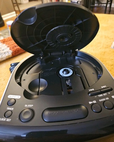 Sony CD Dream Machine ICF-CD815 AM FM Radio Dual Alarm AUX / CD Tested Works - Picture 6 of 9