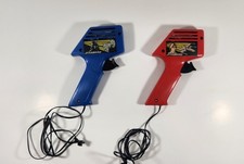 1978 STAR WARS POWER PASSERS SLOTCAR CONTROLLERS PAIR RED  BLUE WITH STICKERS
