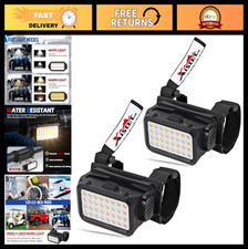 2 Pack UTV Dome Lights - 32 LED Chips, Rechargeable Interior Light for Polaris R