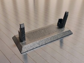 Game Watch Decorative Stand Matte Black for Super Mario Zelda Used