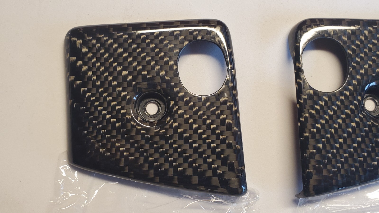 Honda Acura NSX Carbon Fiber OEM Fog Light Covers for NA1 NA2 OEM fog lights