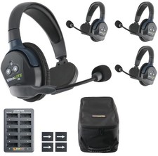EARTEC UL4S Ultralite-HD 4-Person Full Duplex Wireless Intercom Headset Commu...