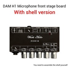 ZK-DAM H1 Microphone Preamplifier Board Mic Preamp Shell Bluetooth for USB Drive