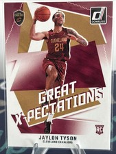 2024-25 PANINI DONRUSS JAYLON TYSON GREAT X-PECTATIONS ROOKIE CARD (#4)