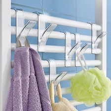 Radiator Hanger Clips Towel Clothes Hook Storage Rack Bathroom UK