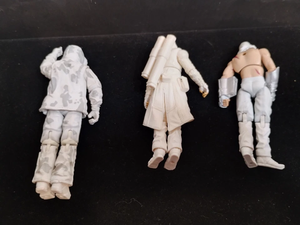 Экшн-фигурки GI JOE The RISE Of COBRA 2009 Snake Eyes, Storm Shadow Artic лот 3 - Изображение 4 из 4