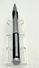 Cross C-Series Ballpoint Pen Silver/Black Modern Design – Needs Refill – Nice