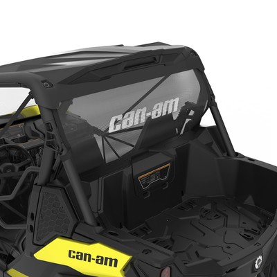 Can-Am 715003664 Black Rear Wind Screen Maverick Trail Sport Max 800 1000 OEM