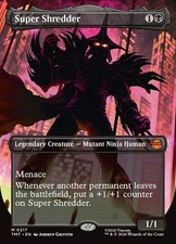 Super Shredder [Borderless] #217 Prices | Magic Teenage Mutant