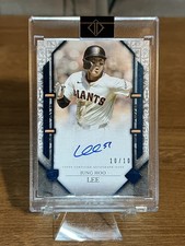 2024 Topps Transcendent Collection Blue Sapphire Jung-Hoo Lee Rookie Auto #10/10