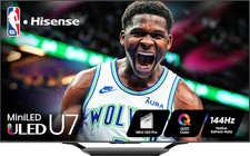 Hisense 75-Inch Class U7 Series Mini-Led ULED 4K UHD Google Smart TV 75U7N - Q