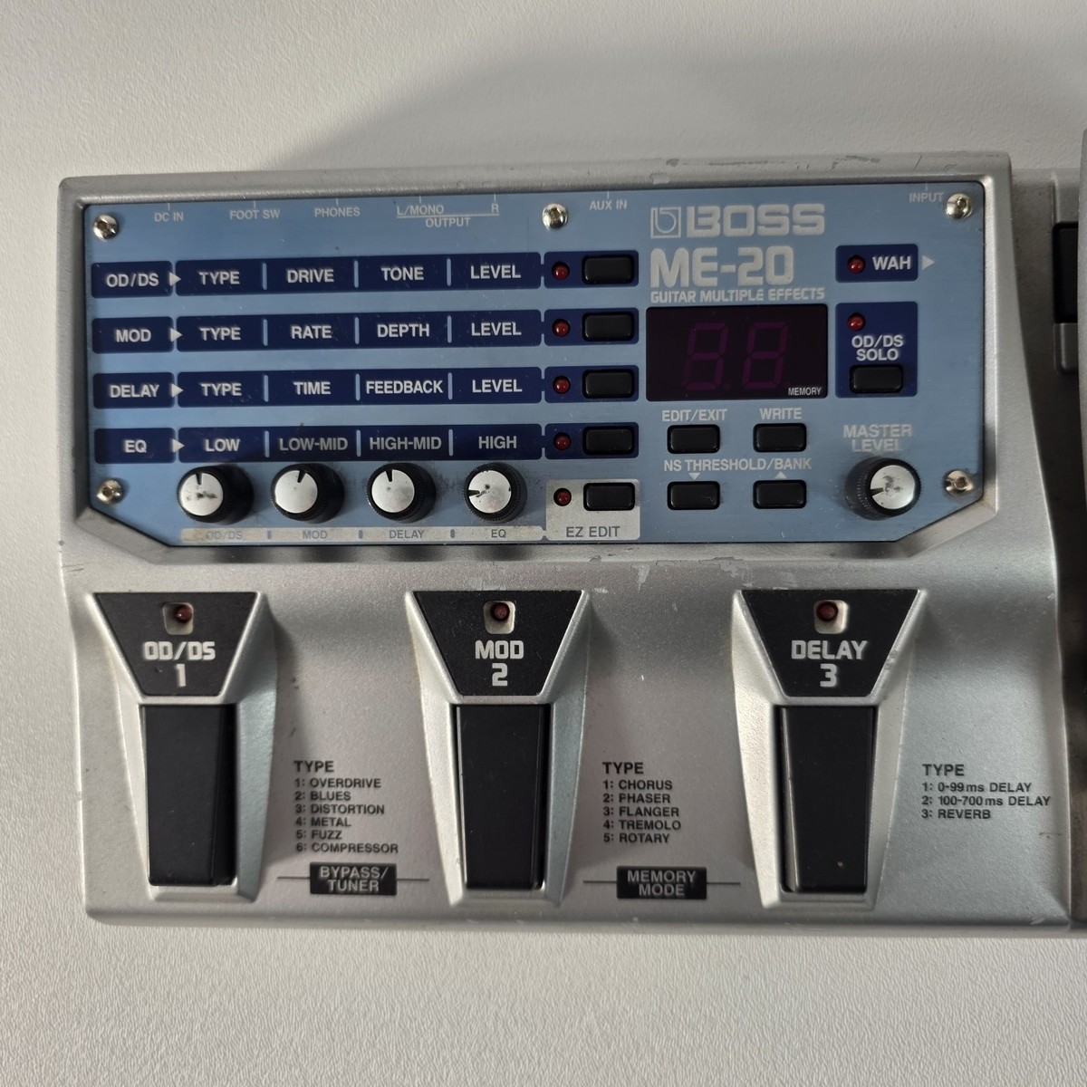 Boss ME-20 Multi-Effects Guitar Effect Pedal for sale online | eBay