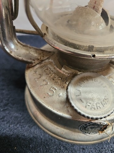 Vintage Feuer Hand 275 OIL Lantern Original Pre-owned (BB) - Picture 6 of 11