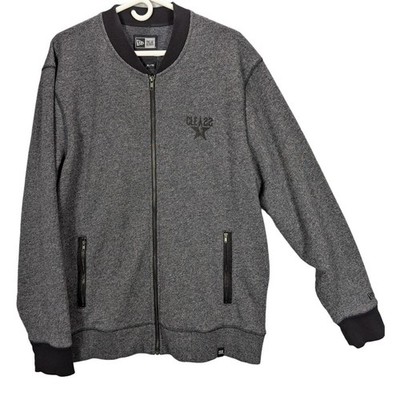 New Era NBA All Star Jacket Mens Extra Large Gray Cleveland 2022 Varsity Preppy