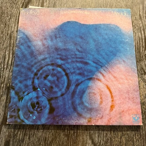Pink Floyd Meddle LP Harvest SMAS-832 US Press Yellow Label Gatefold Classic