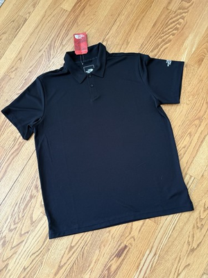 #ad #ad The North Face Ambition Black Polo NF0A8ENM Breathable Golf NWT $59.99