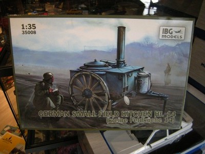 1:35 IBG Models German Small Field Kitchen Hf. 14 in OVP
