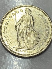 Moneta Szwajcaria 1/2 franka 1975