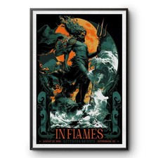In Flames Gothenburg August 22 2026 Poster