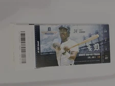 2016 Detroit Tigers MLB Tickets vs Chicago White Sox June 5  - Chet Lemon