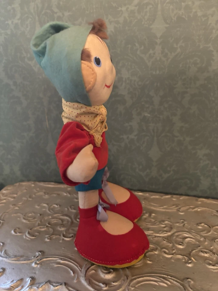 Антикварная кукла Merrythought England Noddy Boy 10 дюймов ~ очень хорошее состояние товара - Изображение 4 из 4