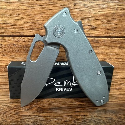 Demko Shark-A-Tac Full Smooth Ti Magnacut Stand Offs NIB USA Serial #707