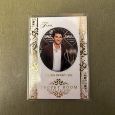 Matty Beniers Trophy Room Upper Deck Flair 2025-26 #TR-3 Calder Krakens
