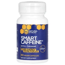 Smart Caffeine With L-Theanine, 60 Vegan Capsules