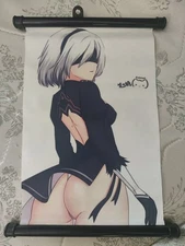 8"x12" New Anime YoRHa No. 2 Type B 2B Wall Scroll Poster Home Decor Xmas Gift C