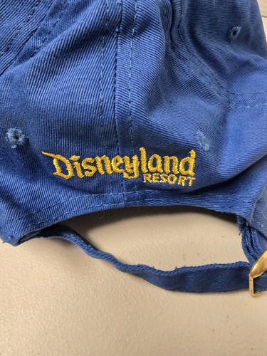 Raro Disneyland Resort Disney Parks Icone Cappellino Blu Scivolo Regolabile Adulto - Foto 2 di 3