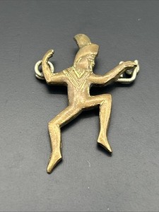 VTG RARE 1930s Girl Scout Brownie Membership Pin Robbins "R" Mark SCARCE AS IS