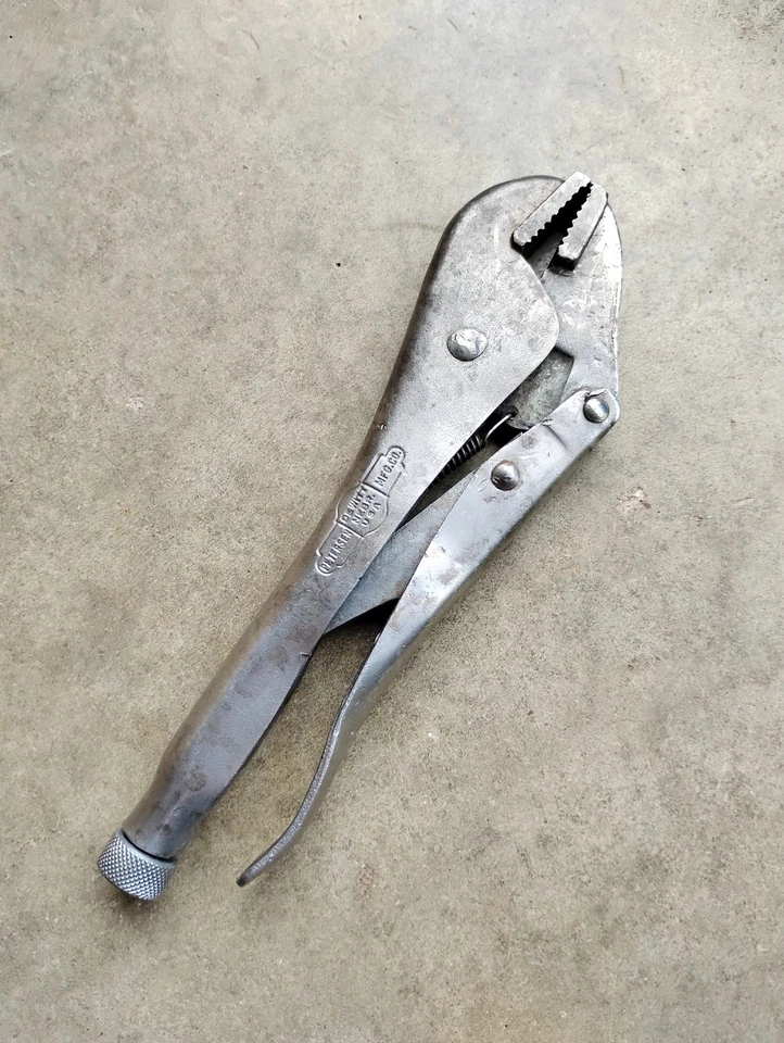 Vng Early Petersen Dewitt Vise Grip No.10 Pre Lever Locking pliers made in USA - Image 2 of 4