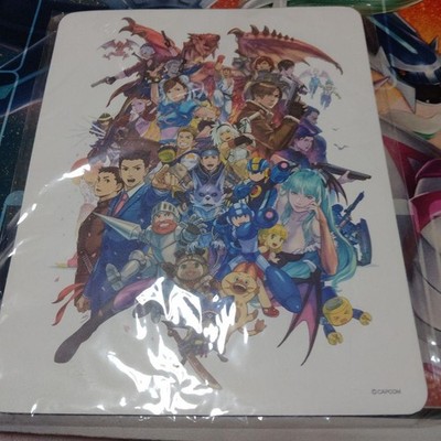 CAPCOM STORE 40th AnnIversary Illustration Mouse Pad