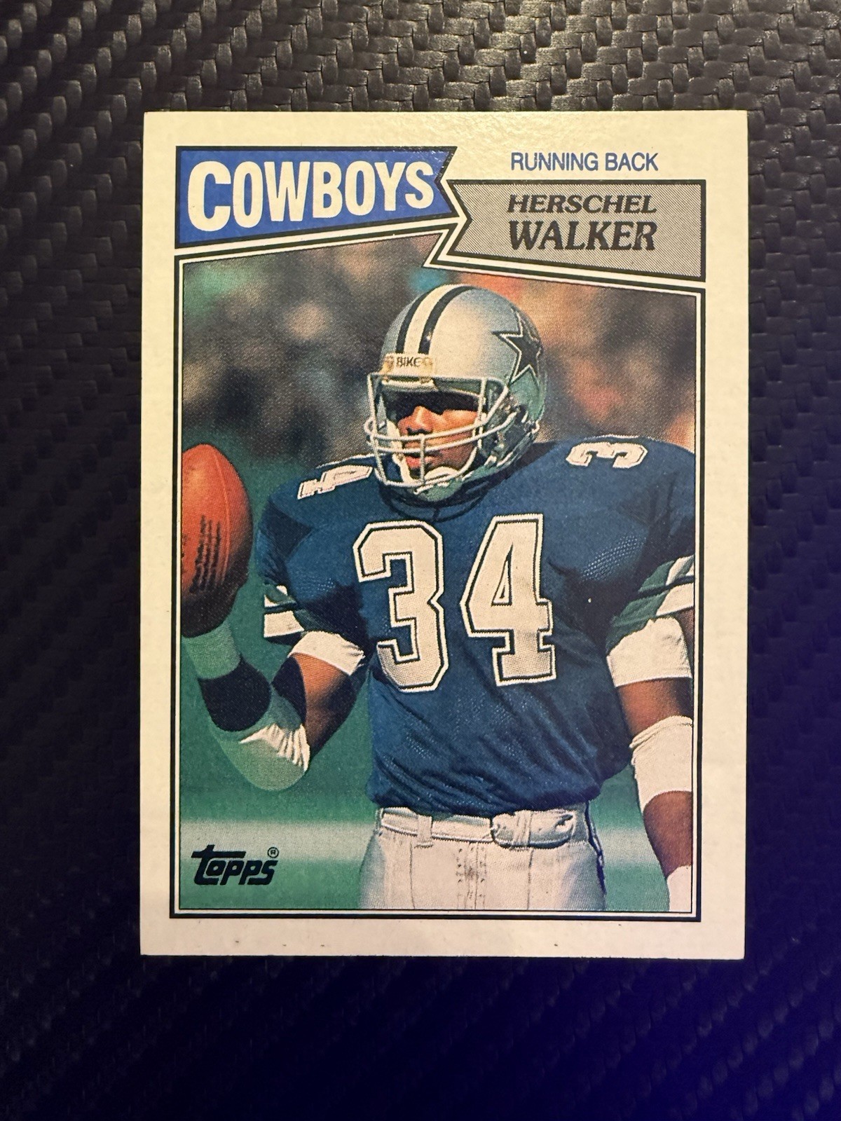 1987 Topps Herschel Walker #264 Running Back Dallas Cowboys Vintage NFL