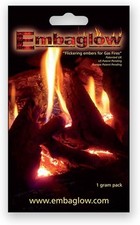 Embaglow 1g - Glowing Flickering Ember Effect for Gas Fires.