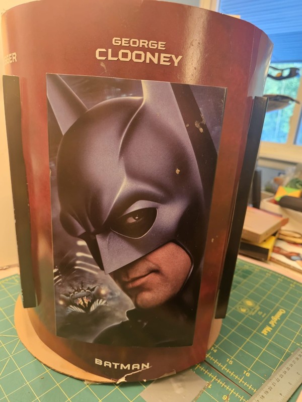 1997 3D Theatre Mobile Display Batman Robin Batgirl Poison Ivy Mr. Freeze Movie