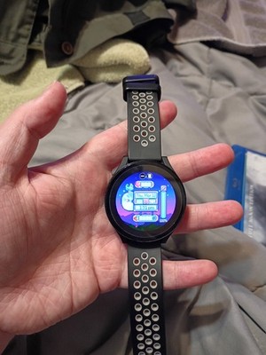 Samsung Galaxy Watch4 SM-R870 44mm Aluminum Case with Protective Case. 
