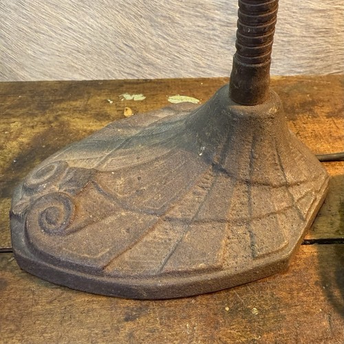Faries Gooseneck Lamp, Great Patina Rusty Gold All original. OC White Era Light - Picture 2 of 6