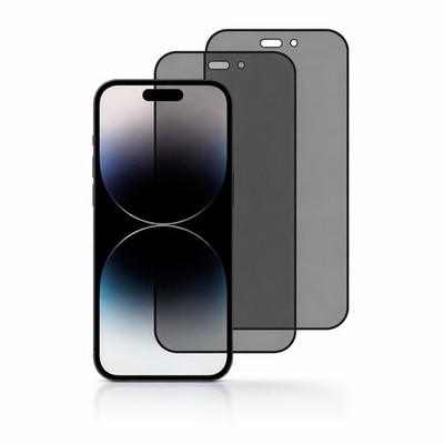 2x Panzerfolie iPhone 17 16 15 14 Pro Max Sichtschutz Schutzglas Displayfolie 9H