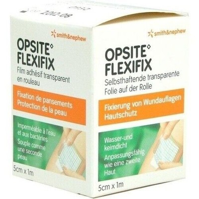OPSITE Flexifix PU-Folie 5 cmx1 m unsteril Rolle, 1 St PZN 00680325