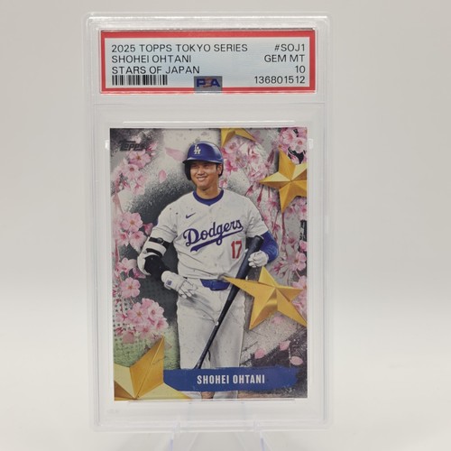 2025 Topps Series 1 - Stars of Japan Shohei Ohtani #SOJ-1 PSA 10 GEM MT
