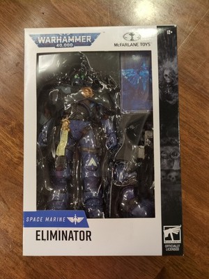 McFarlane Warhammer 40K ELIMINATOR Space Marine 7'' Action Figure 40000 New