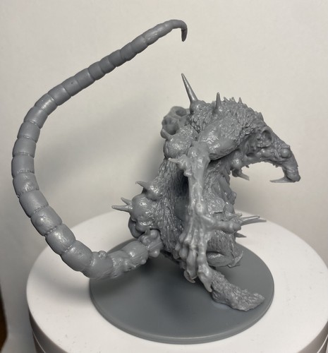 Abominarat Zombicide Black Plague Miniatur Kriegsspiele Ratte Figur 3 1/2" - Bild 5 von 5