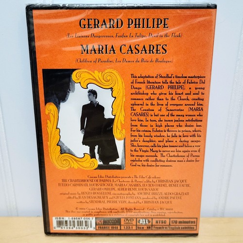 The Charterhouse of PARMA (DVD, 1948) - NEW - Picture 2 of 6
