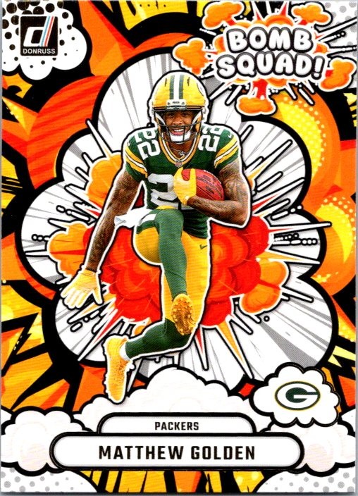 Matthew Golden Panini Donruss Bomb Squad #BSMGN Base